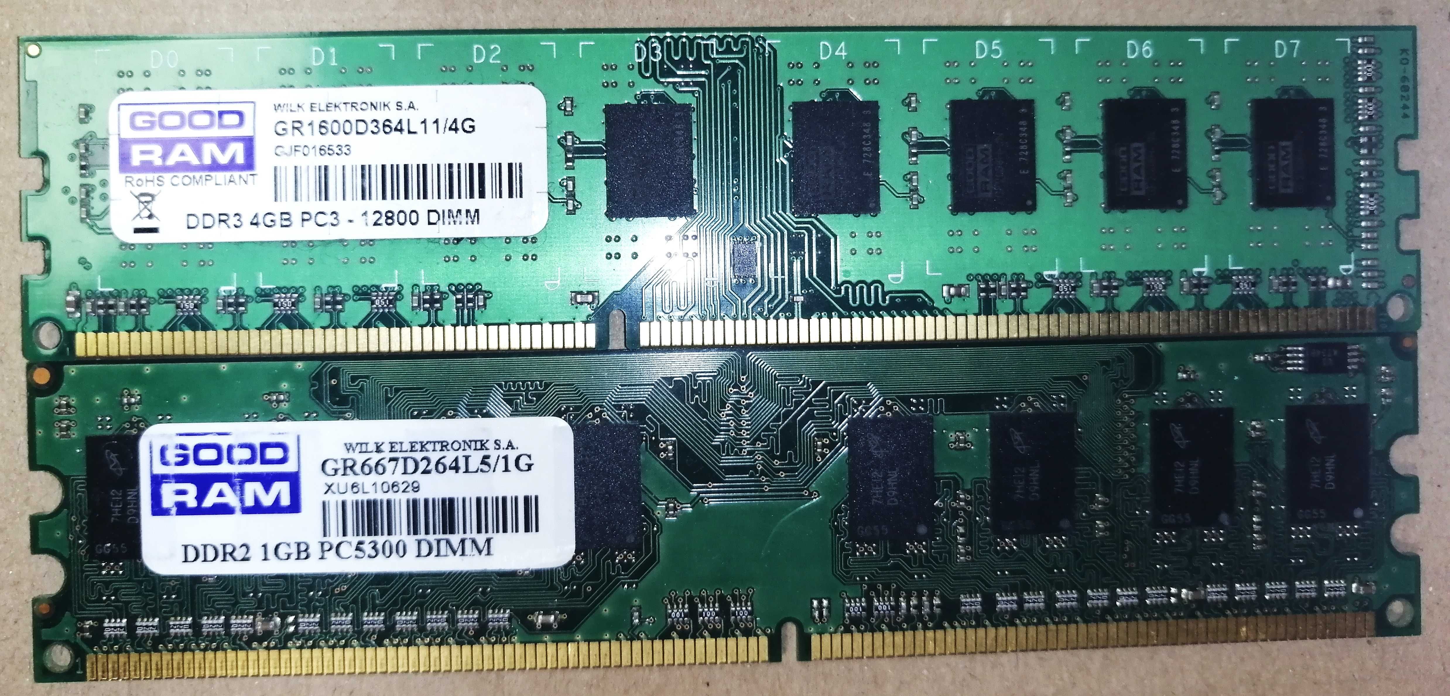 Пам'ять DDR2 та DDR3
