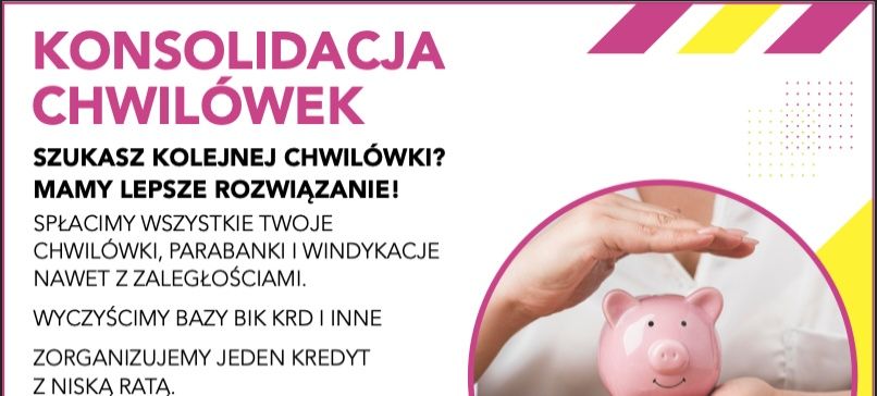 pożyczka , kredyt dla zadłużonych oddłużanie upadłość konsumencka