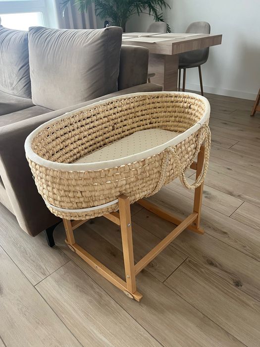 Kosz Mojżesza kołyska wiklinowa ahojbaby