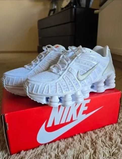 Buty meskie Mokasyny Nike_Shox_TL_White R.40