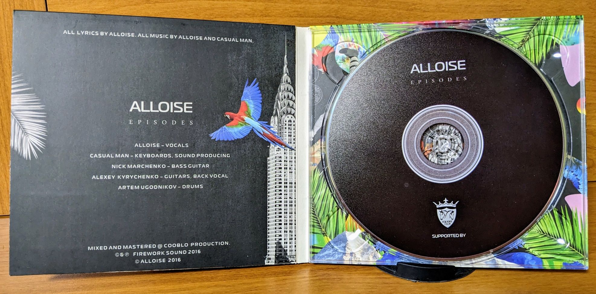 Alloise - Episodes (cd album)