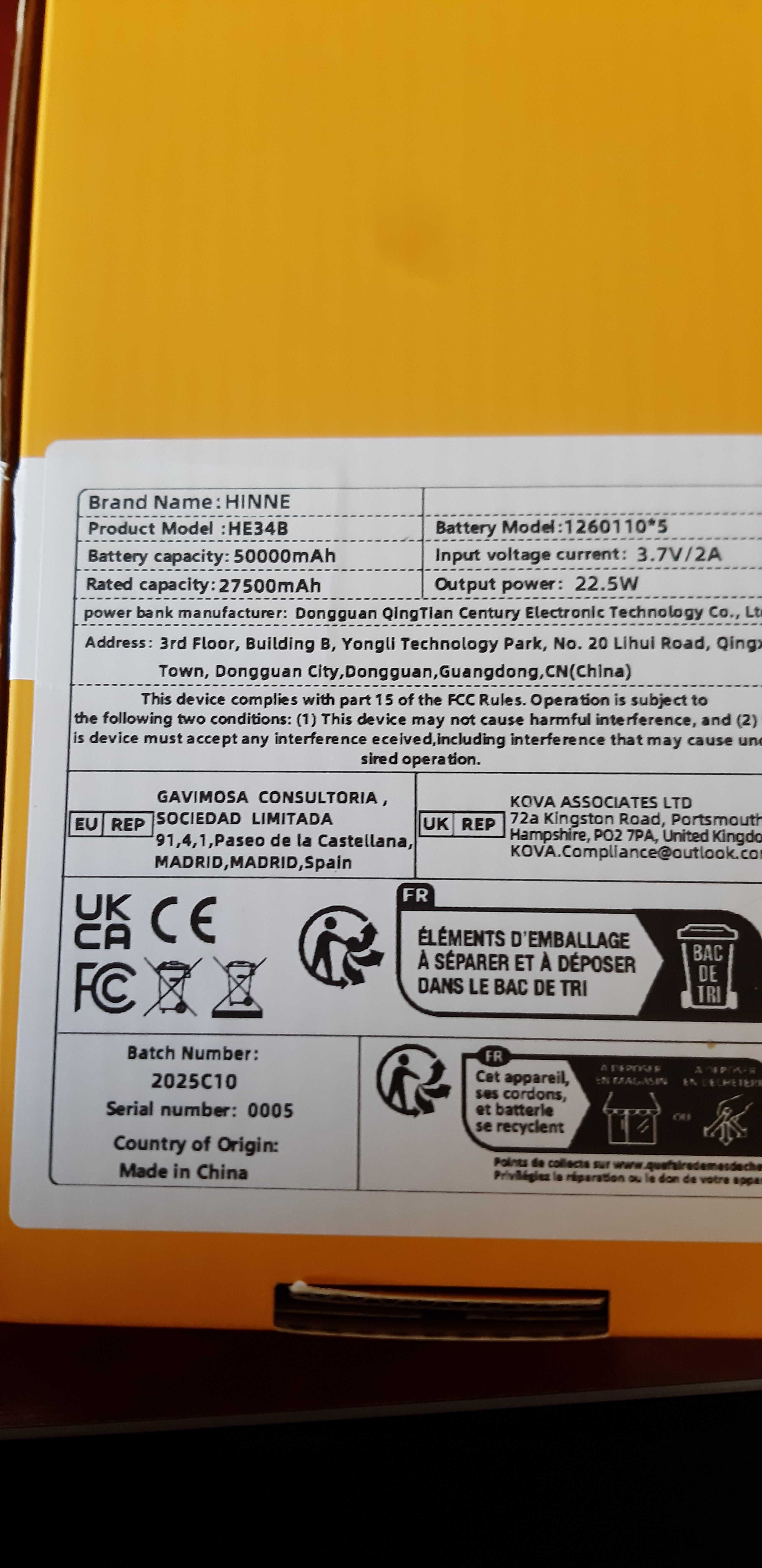 Power Bank potente para qualquer emergência