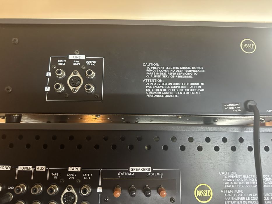 Som VIntage  radio + Amplificador + cassete