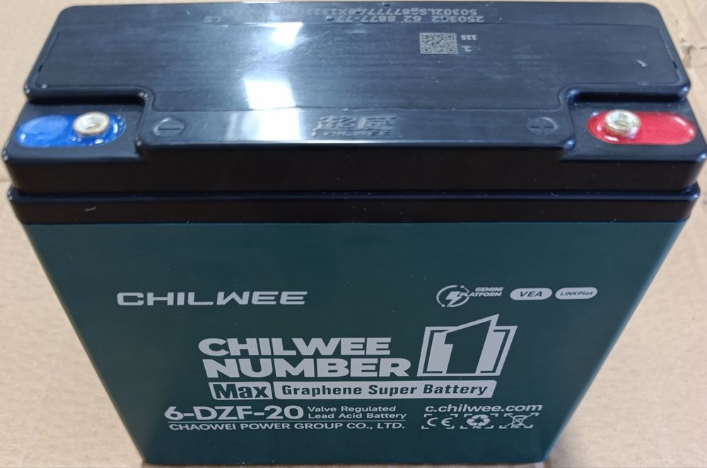 Baterias chumbo grafeno de moto elétrica 12V 20AH