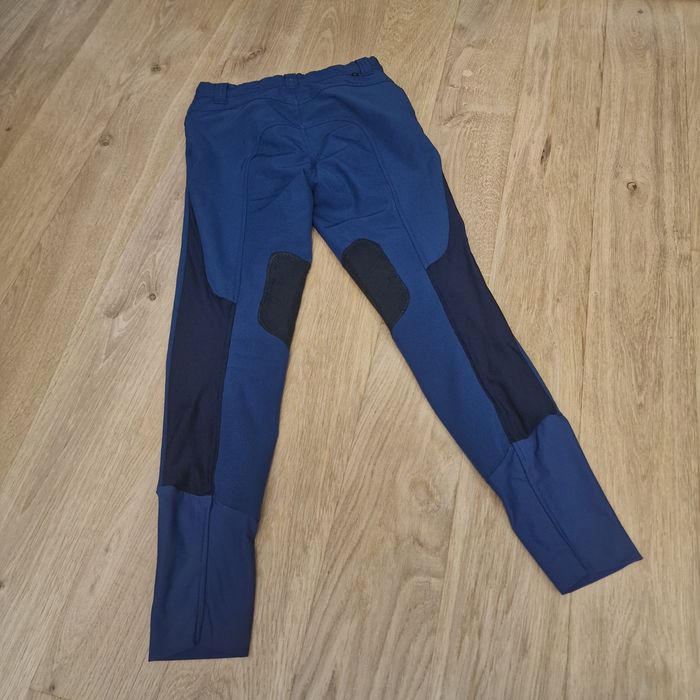 Bryczesy granatowe Decathlon 152