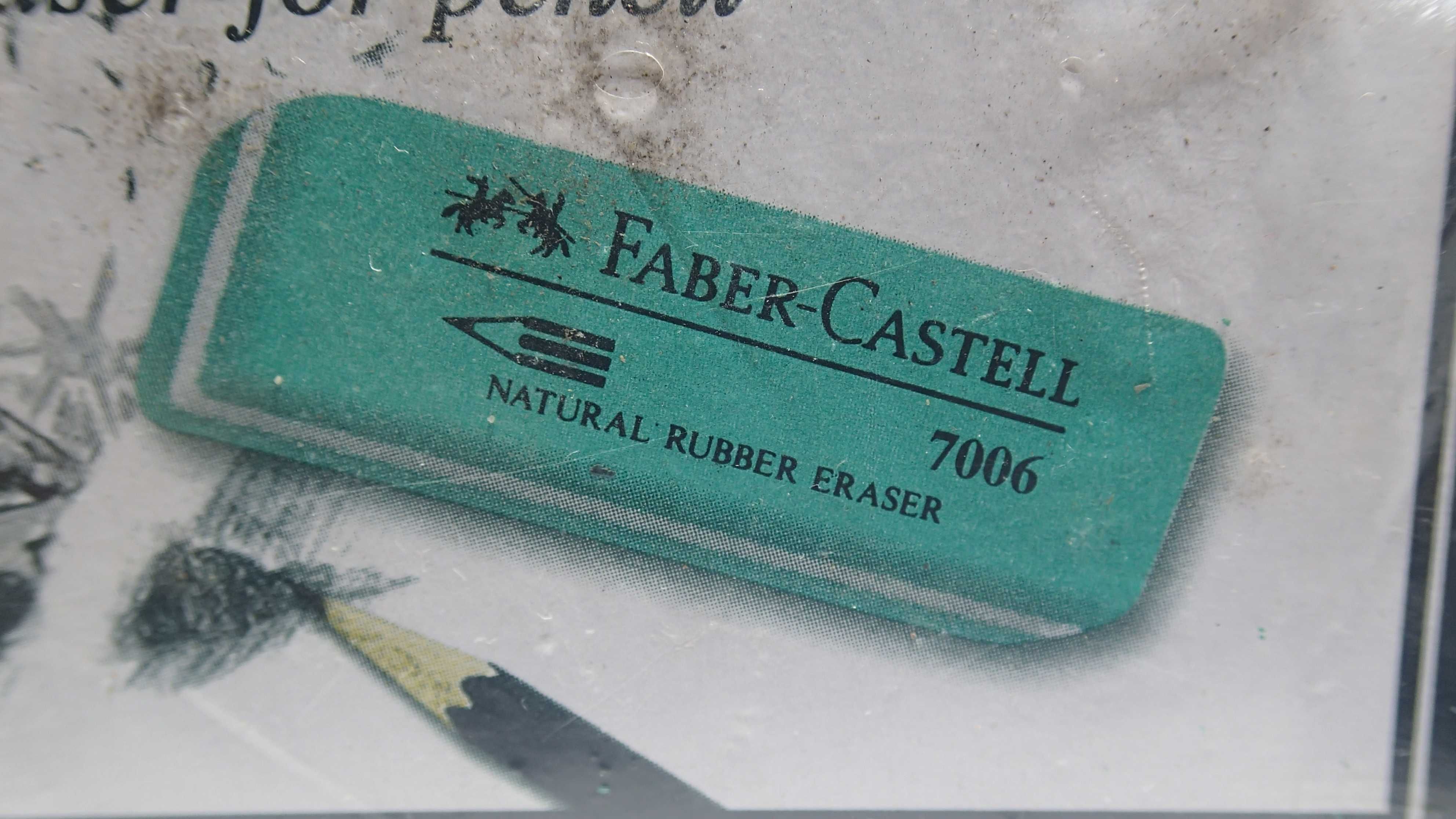 Borrachas antigas da Faber Castel