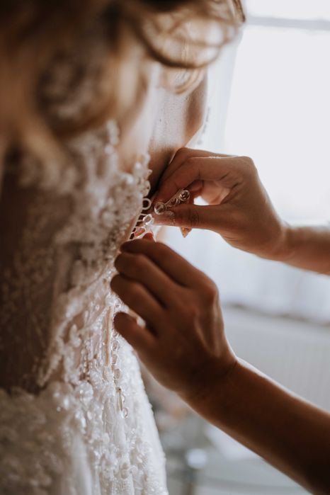 Suknia ślubna, syrenka