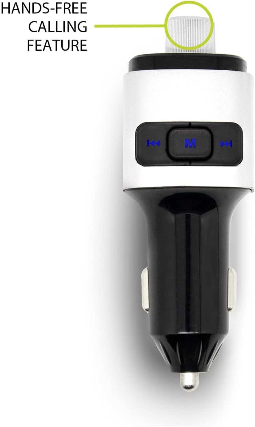 Transmiter-Nadajnik samochodowy Bluetooth Roadtripper z ładowarką USB