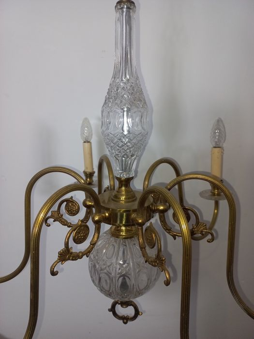 Duży francuski żyrandol /