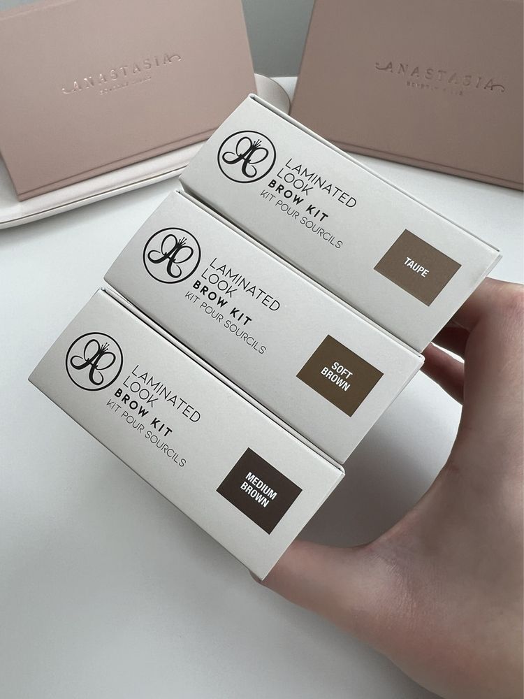 Набір для брів anastasia beverly hills laminated look brow kit