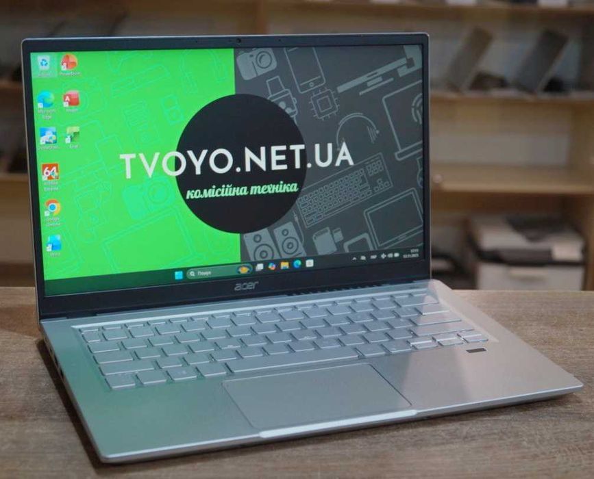 ГАРАНТІЯ Acer Swift (IPS/Ryzen 3 5300U/RAM 8ГБ/SSD 256ГБ)TVOYO