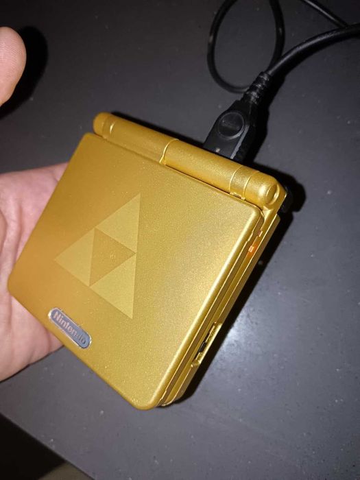 Console GBA SP | AGS-001 | Zelda Edition (Nintendo, Tested,No Charger)