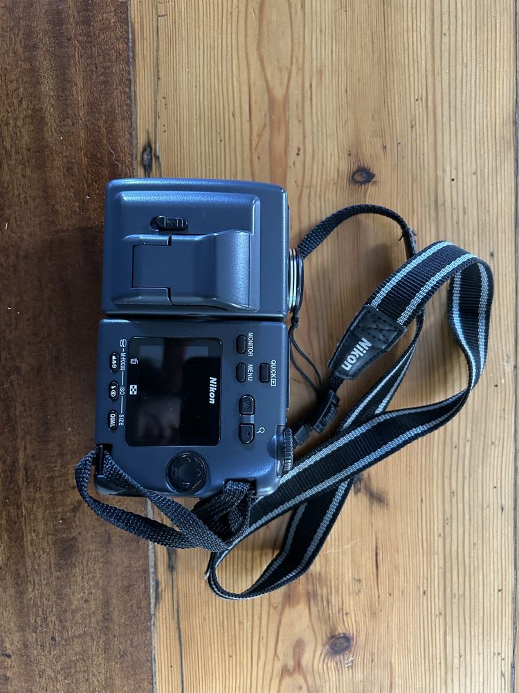 Nikon Coolpix 995 a funcionar