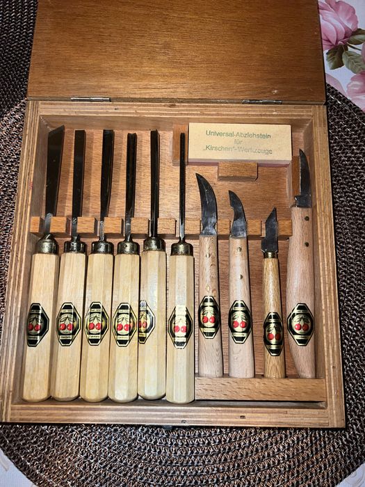 Zestaw do rzeźbienia drewna - Dłuta do drewna Kirschen