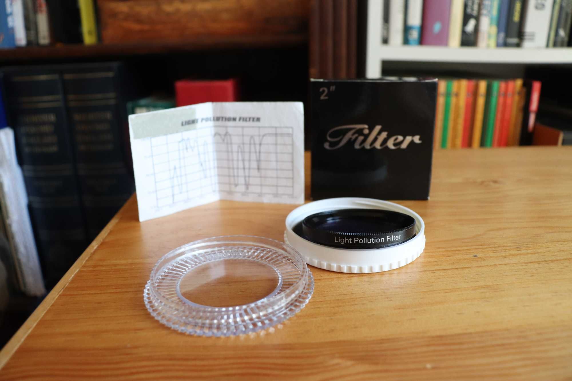Filtro de Poluição Luminosa para Astrofotografia
