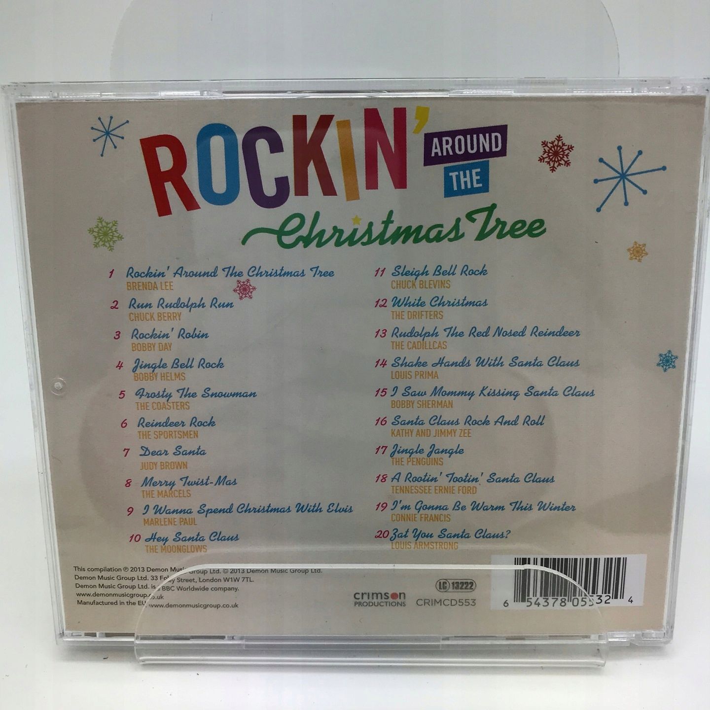 Cd - Various - Rockin' Around The Christmas Tree