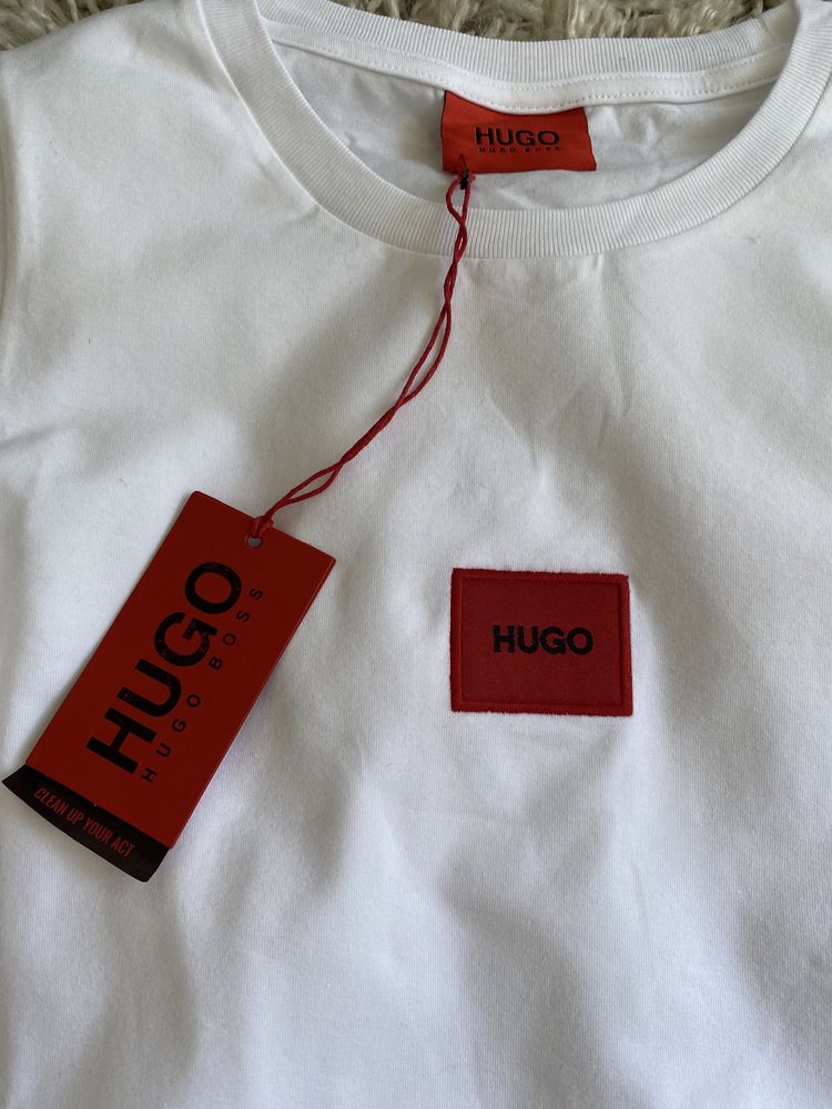 Koszulka Hugo boss nowa biała t-shirt