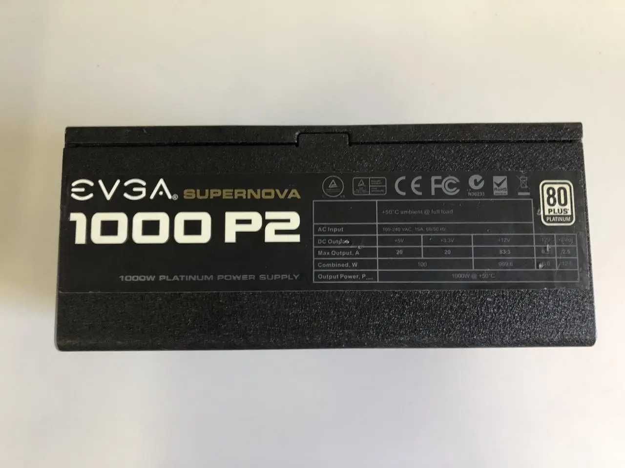Блок живлення EVGA SuperNOVA 1000 P2 (220-P2-1000) 1000W Platinum