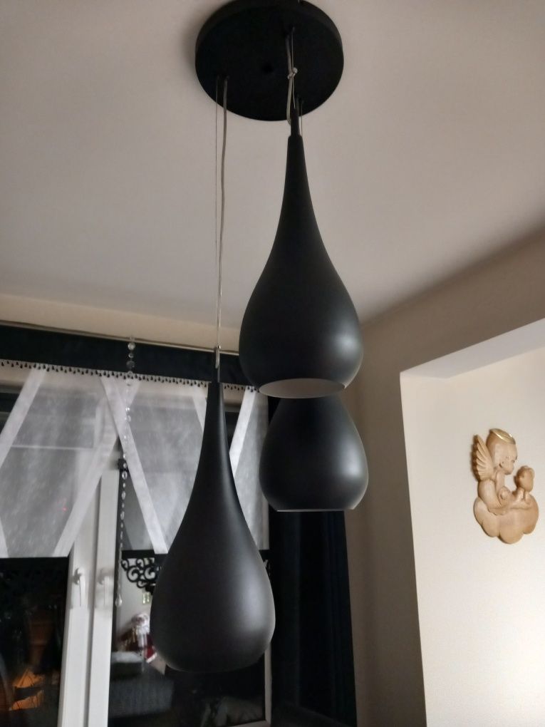 Lampa sufitowa wisząca metalowe