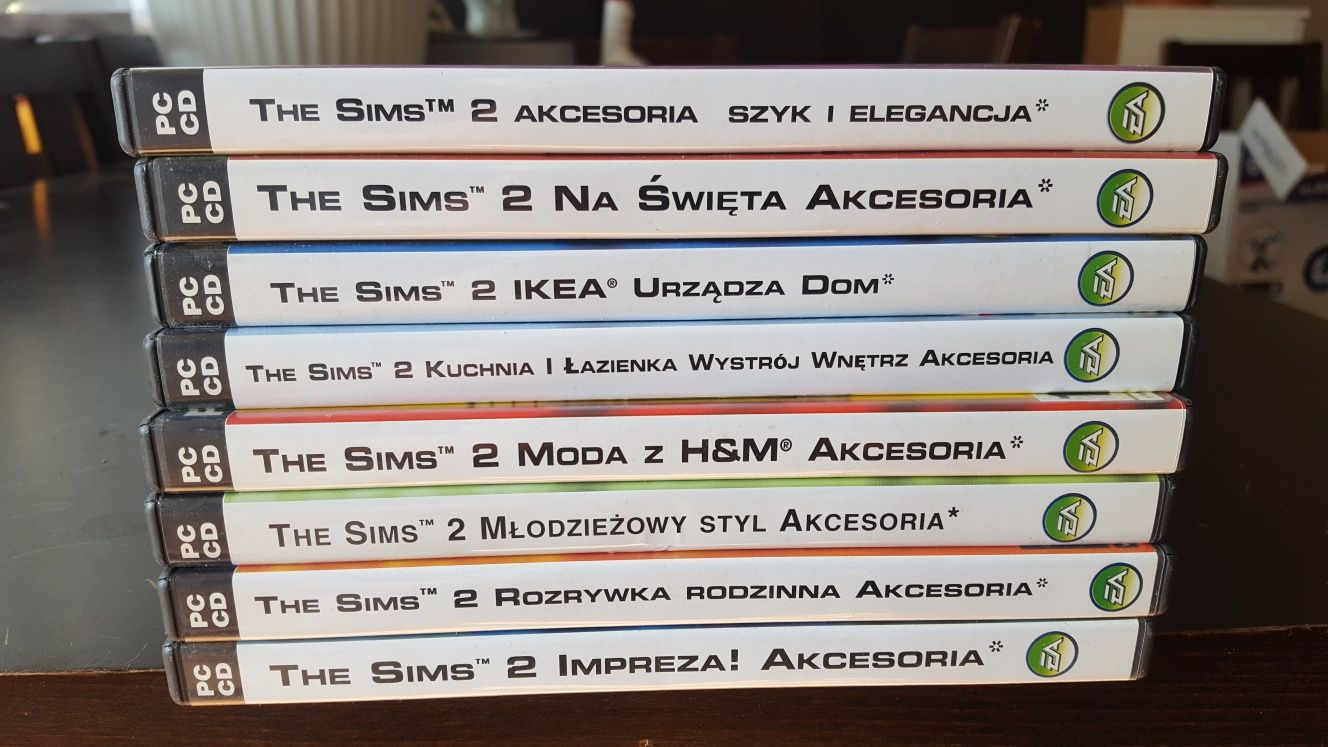 Gra The Sims 2 dodatki Zwierzaki +  Szyk I Elegancija