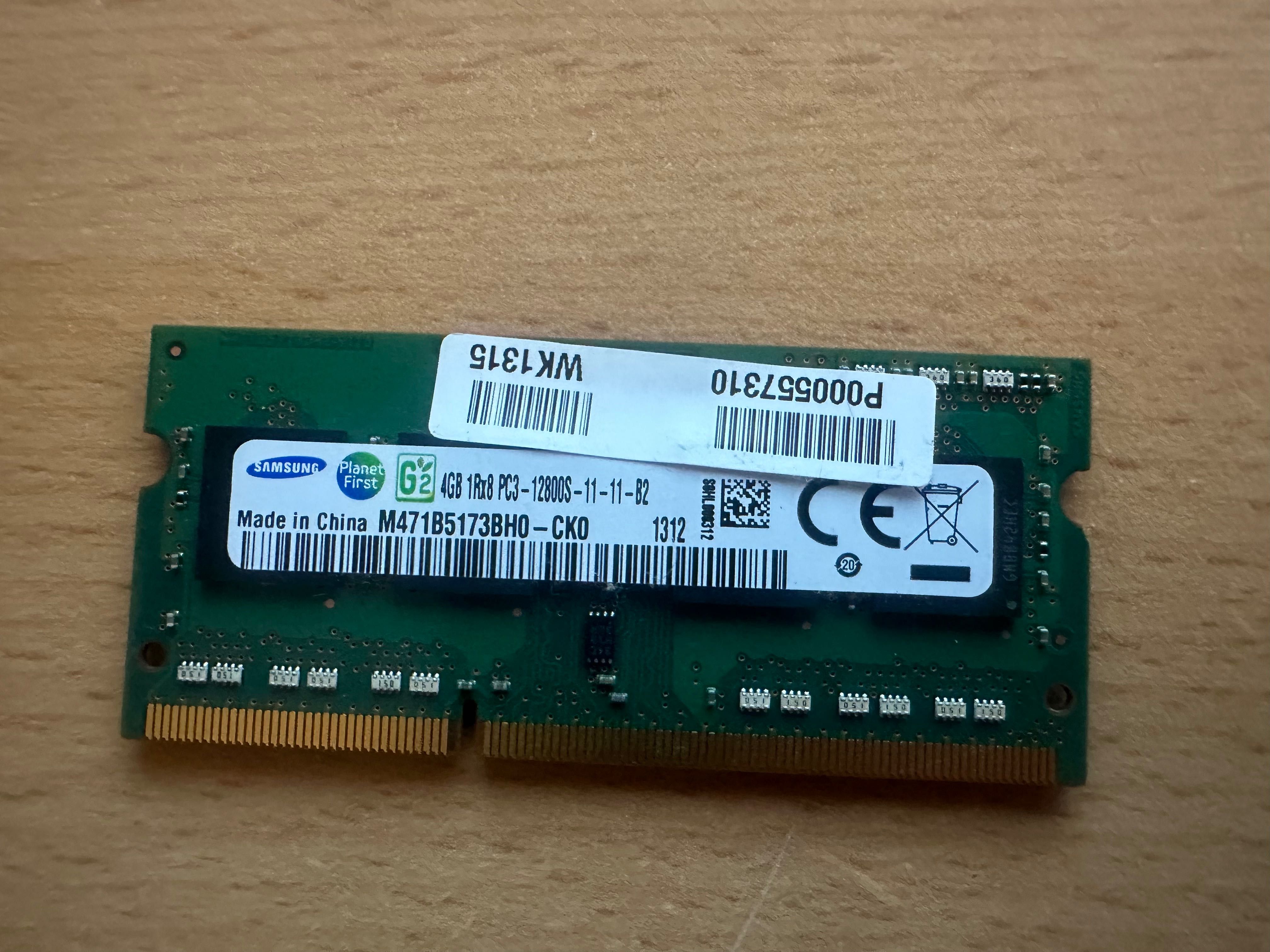 RAM Samsung M471B5173BH0-CK0 4GB PC3-12800 DDR3