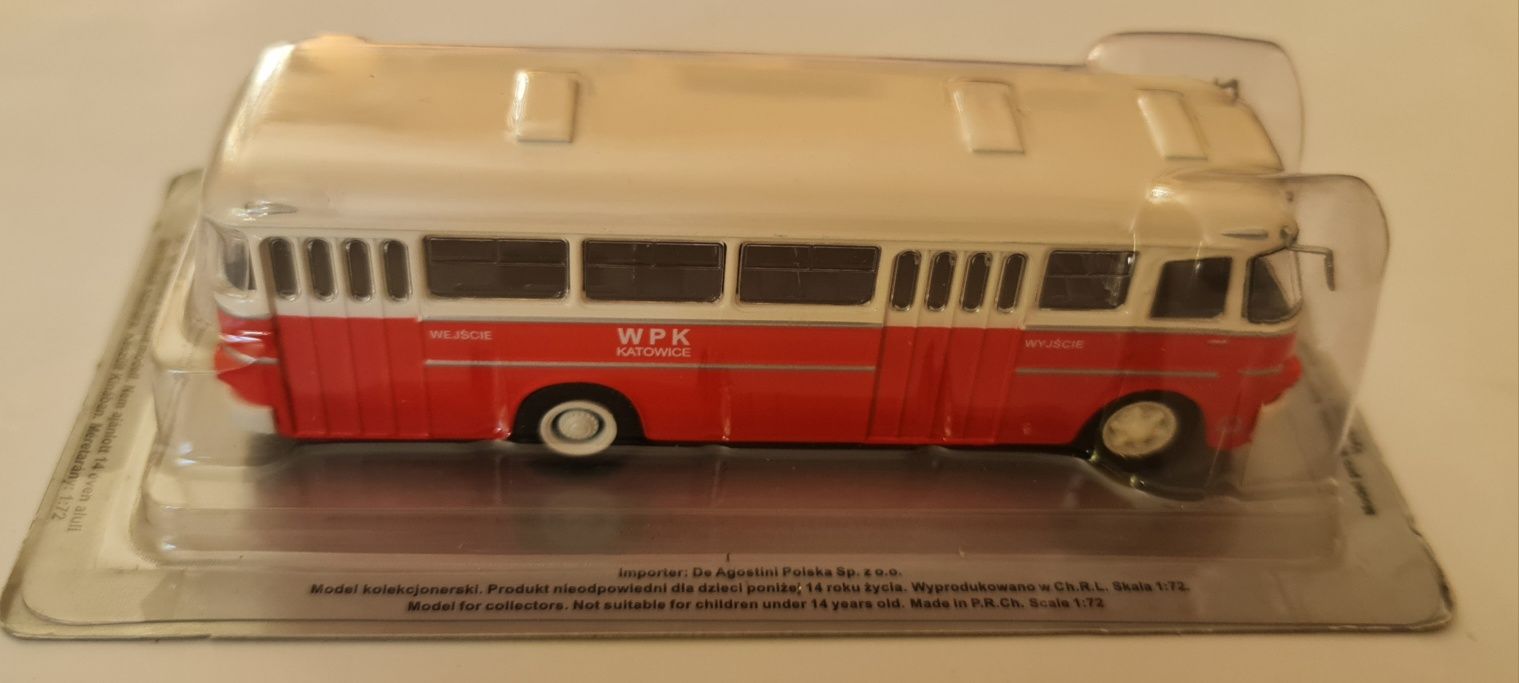 Ikarus 620 Kultowe auta PRL Wydawnictwo Deagostini Model z gazetką