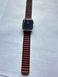 Nowy pasek oryginalny Apple skórzany umber  M/L Apple Watch 38 mm 41mm
