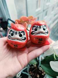 Фарфоровая статуэтка сувенир Дарума Daruma