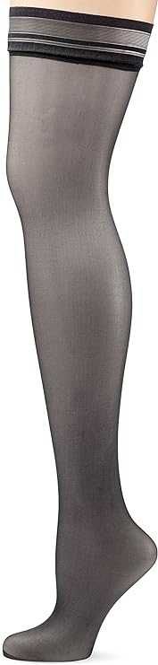Damskie Pończochy DIM UP Sexy Transparent 15D Samonośne Czarny 2