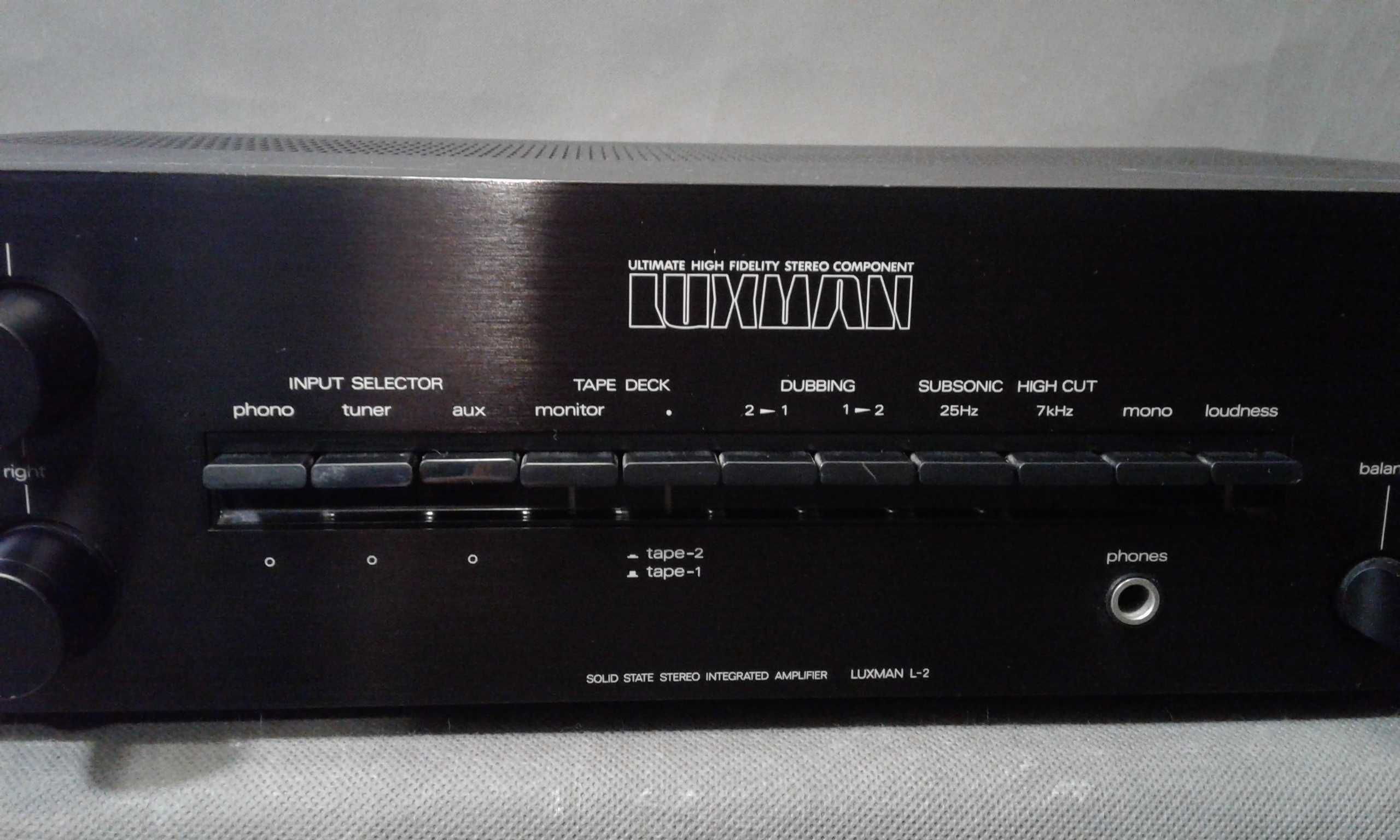 LUXMAN L-2,wzmacniacz stereo
