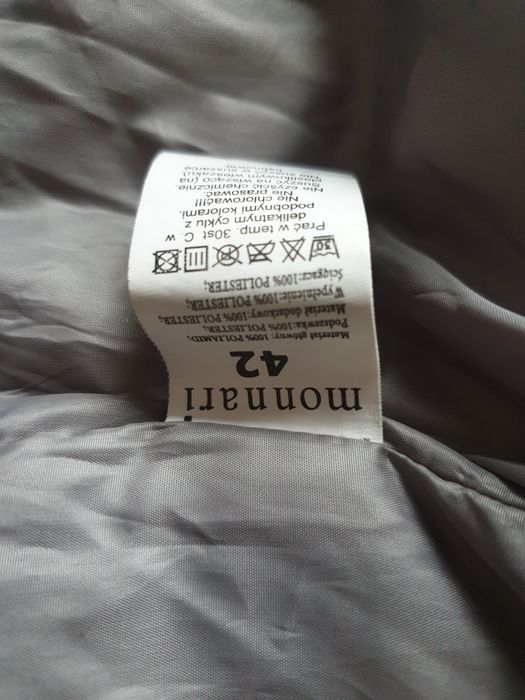 Kurtka damska zimowa Monnari SREBRNA