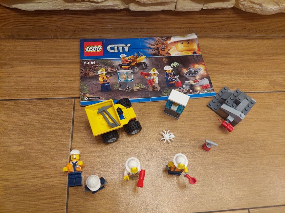 Lego city 60184 Ekipa górnicza