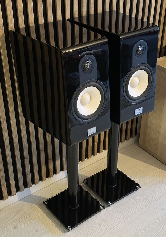 Kolumny podstawkowe Marten Monitory Czarny Połysk High End