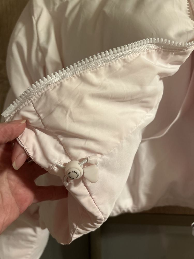 Fabletics kurka zimowo przejściowa delikatnie pudrowy róż S/M lekka