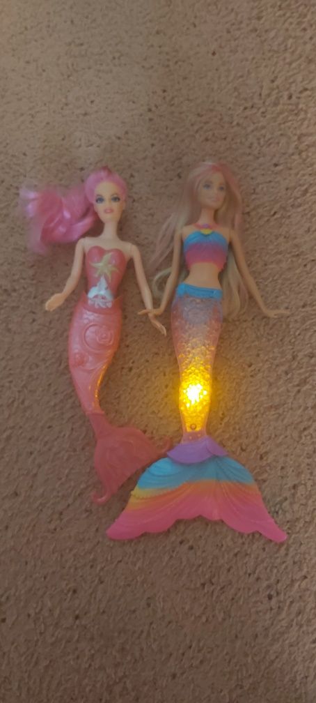 Lalki Barbie syrenki