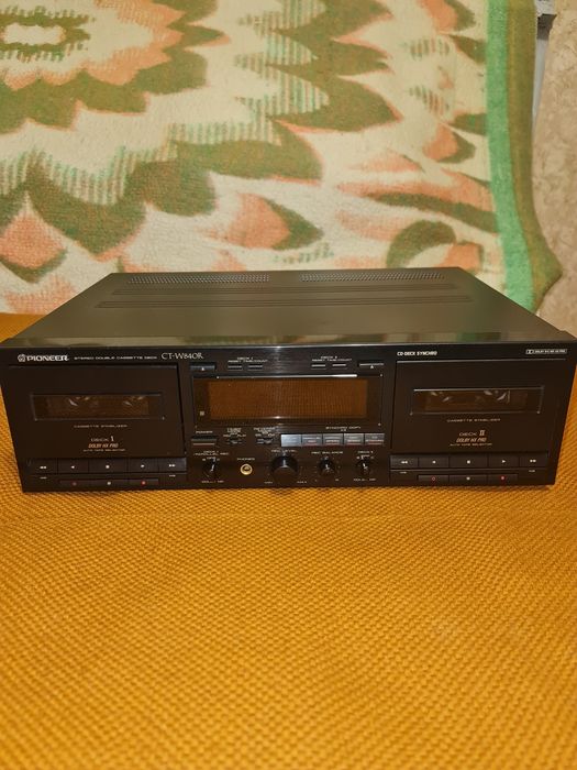 Магнитофон pioneer ct-w 840r