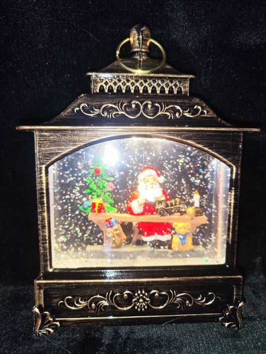 Різдвяний ліхтар з музикою світлом