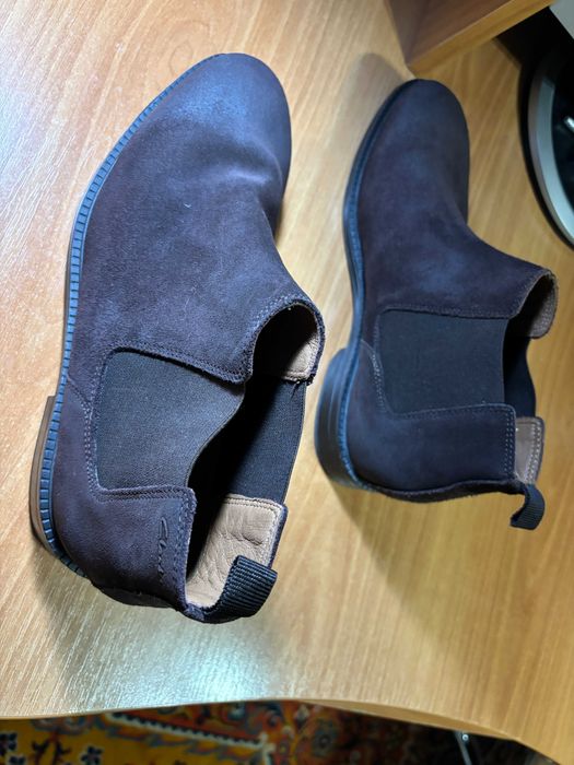Чоловічі осінні черевики фірми Clarks (Кларкс), привезені з Британії