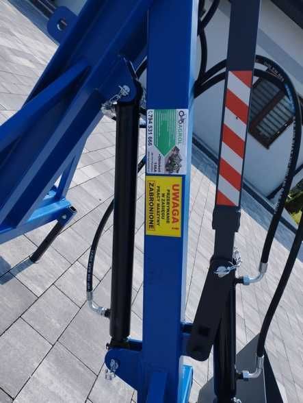 Ladowacz na tylni TUZ do ciągnika z podwójną hydrauliką wysyłka raty