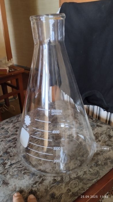 Колба лабораторная коническая 1000мл