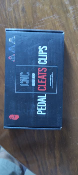 Pedal clips cnc shimano bicicleta