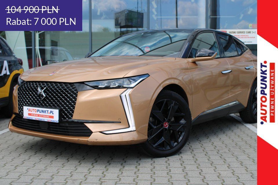 DS Automobiles DS 4 PERFORMANCE LINE+, 2021r. Fv23%, Kamera, FullLED, Kamera, HeadUP, Temp
