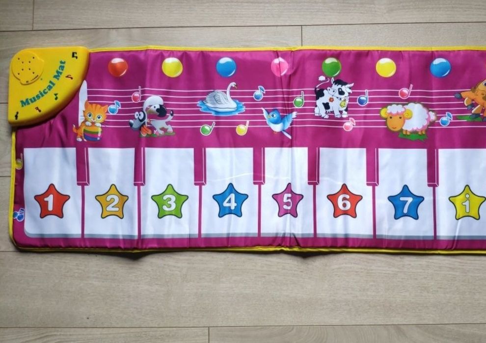 Mata muzyczna dla dzieci BelleStyle w worku NOWA