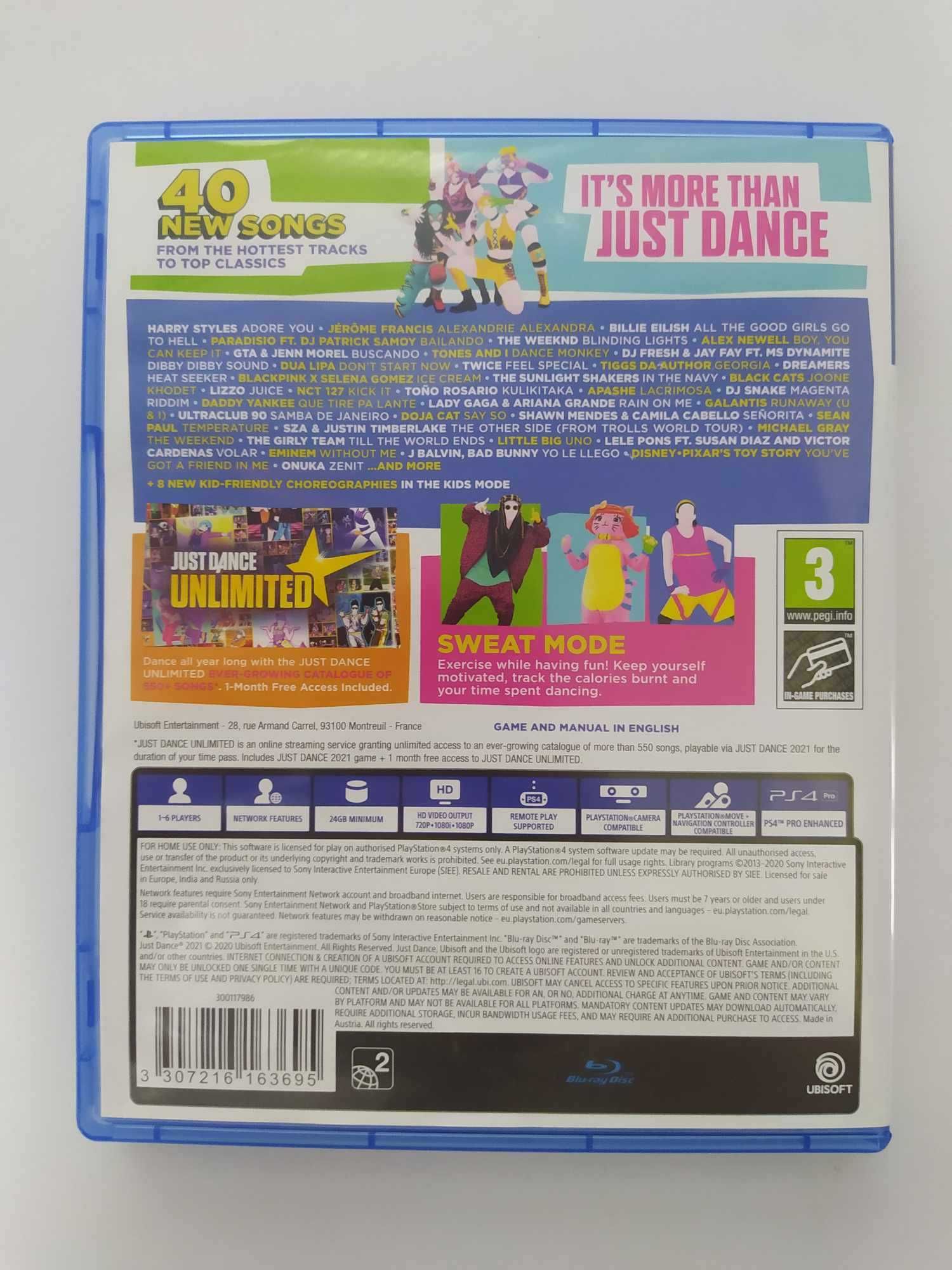 Just Dance 2021 PS4 Angielska wersja gry
