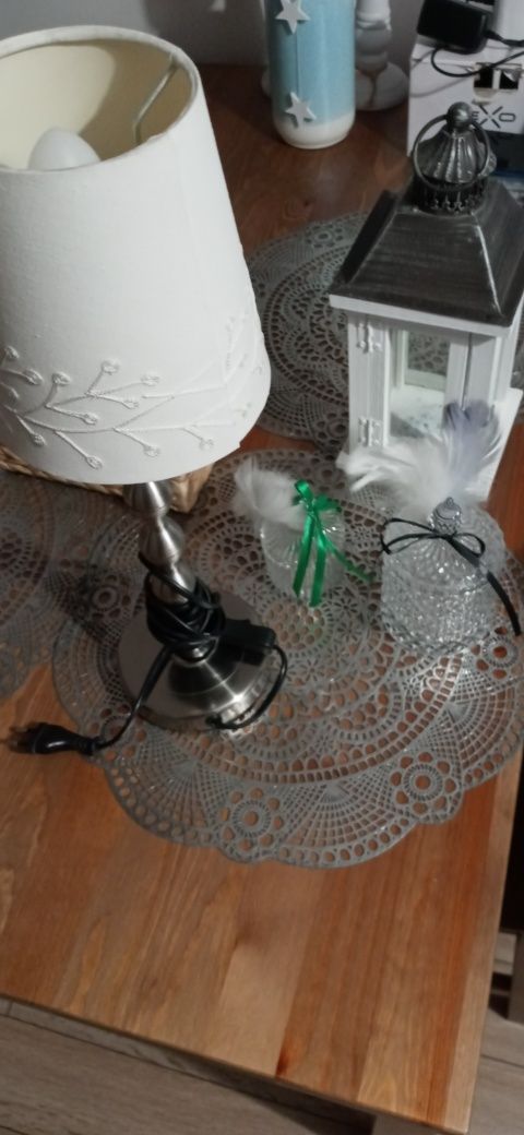 Lampa IKEA plus lapion i dwa szklane pojemniki całość 80zl