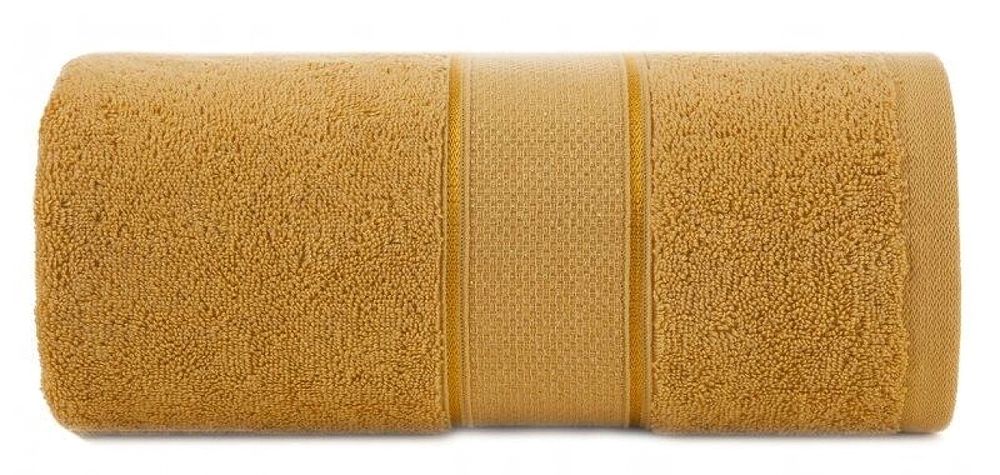 Ręcznik Kąpielowy 30x50 Bawełniany Frotte 500g/m2 Liana 12 Musztarda