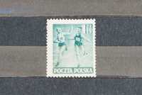 FILATELISTYKA - Znaczek Polska 1952 r Nr 614 - niekasowany czysty guma