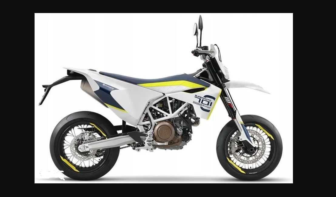 Husqvarna 701 supermoto owiewka set dzwignia os amortyzator zacisk bak