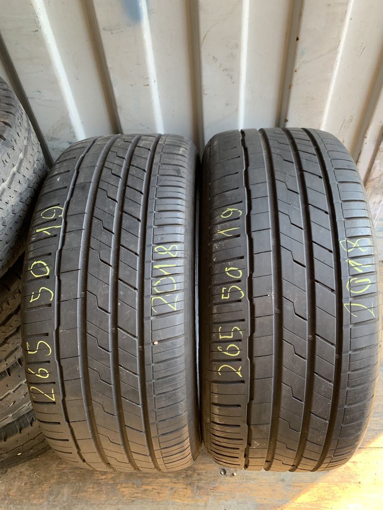 Dwie opony 265/50/19 hankook s1 evo3 suv