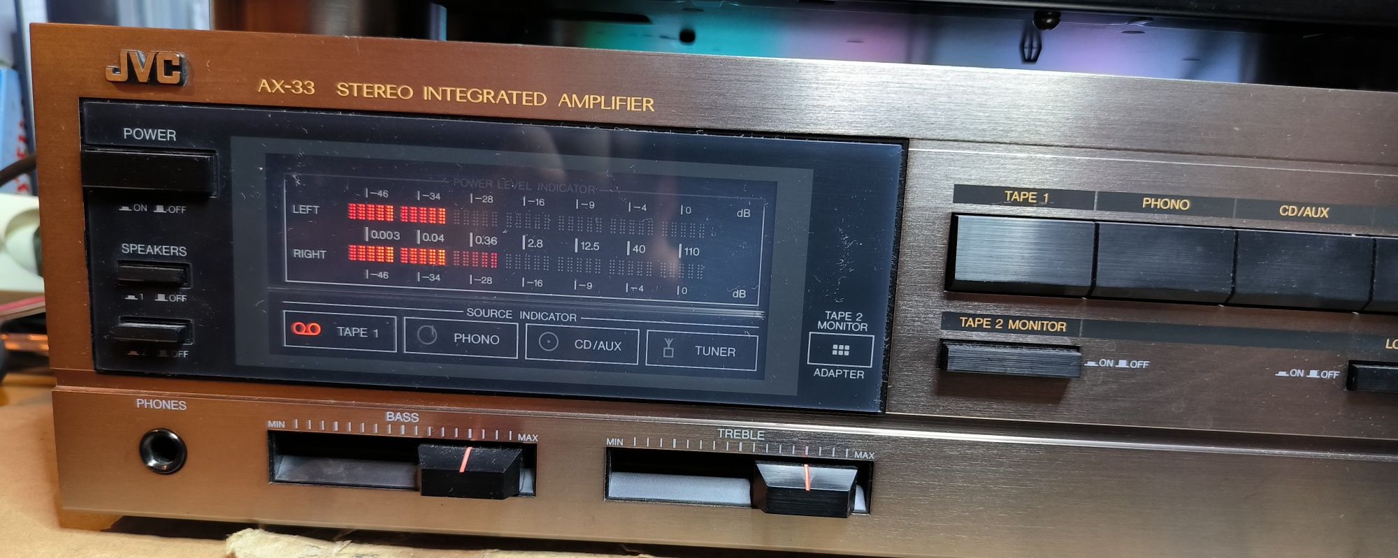 Wzmacniacz JVC AX-33BK